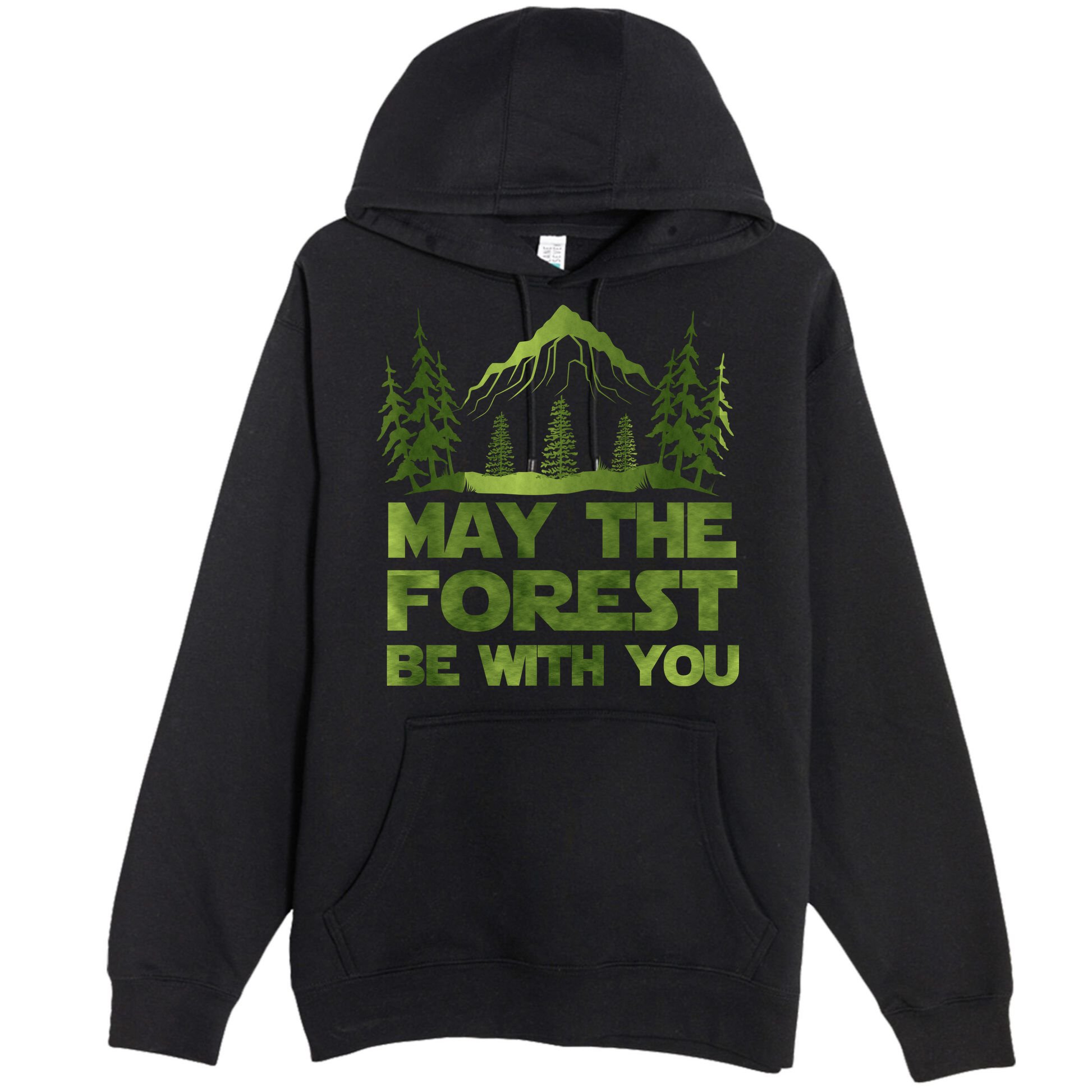 May The Forest Be With You Premium Pullover Hoodie