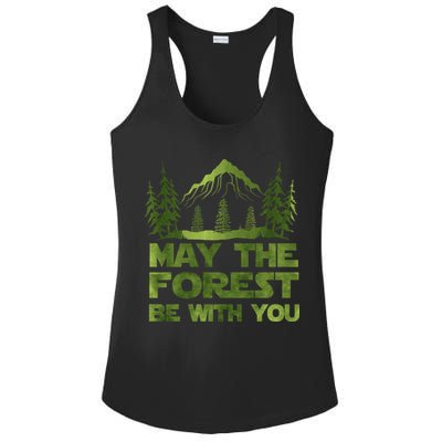 May The Forest Be With You Ladies PosiCharge Competitor Racerback Tank