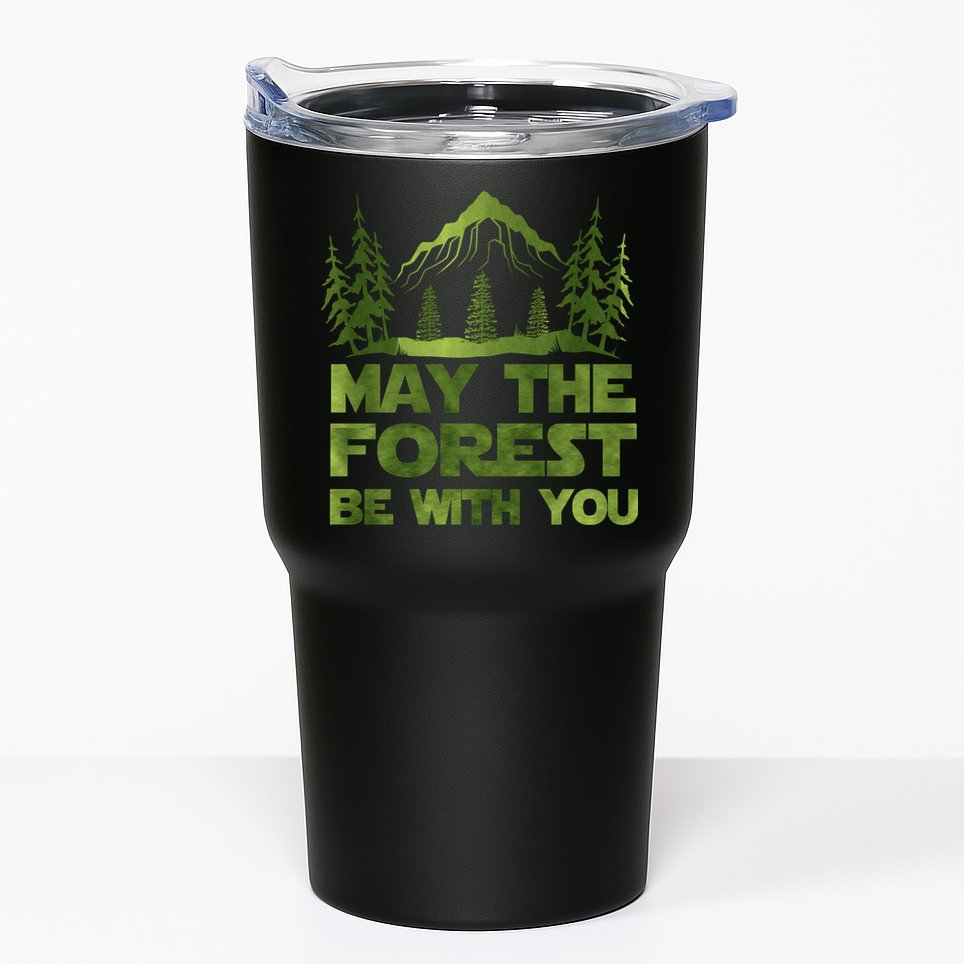 May The Forest Be With You Tumbler