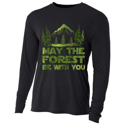 May The Forest Be With You Cooling Performance Long Sleeve Crew