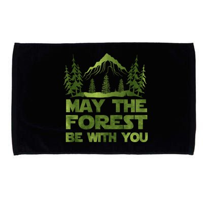 May The Forest Be With You Microfiber Hand Towel