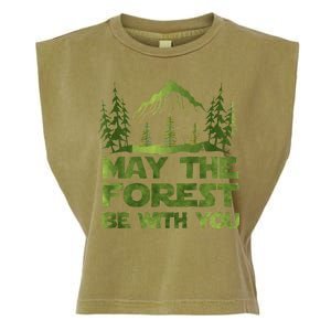 May The Forest Be With You Garment-Dyed Women's Muscle Tee