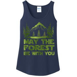 May The Forest Be With You Ladies Essential Tank