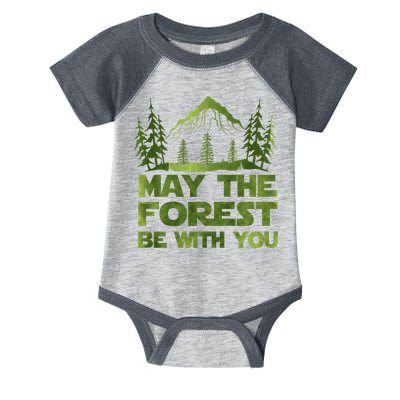 May The Forest Be With You Infant Baby Jersey Bodysuit