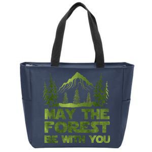 May The Forest Be With You Zip Tote Bag