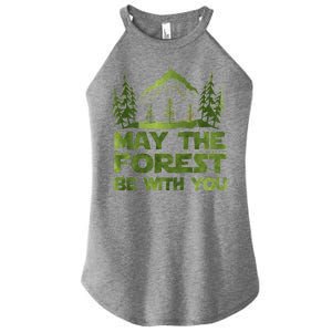 May The Forest Be With You Women's Perfect Tri Rocker Tank