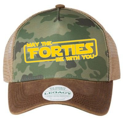 May The Forties Be With You Legacy Tie Dye Trucker Hat