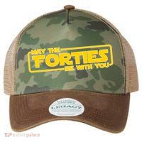 May The Forties Be With You Legacy Tie Dye Trucker Hat
