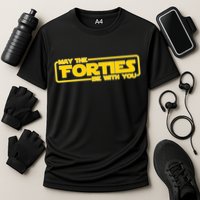 May The Forties Be With You Cooling Performance Crew T-Shirt