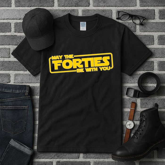 May The Forties Be With You Tall T-Shirt