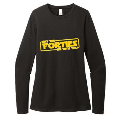 May The Forties Be With You Womens CVC Long Sleeve Shirt