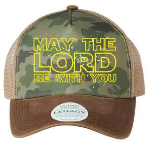 May The Lord Be With You Legacy Tie Dye Trucker Hat