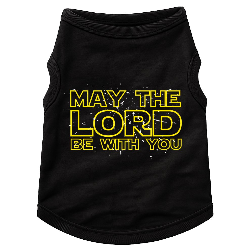 May The Lord Be With You Doggie Tank
