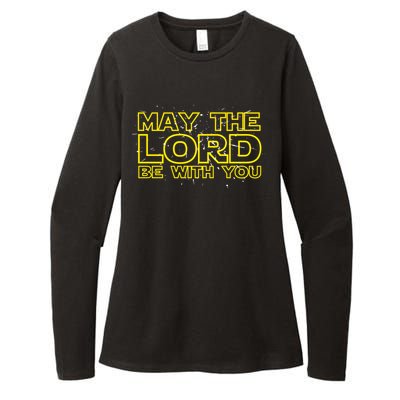 May The Lord Be With You Womens CVC Long Sleeve Shirt