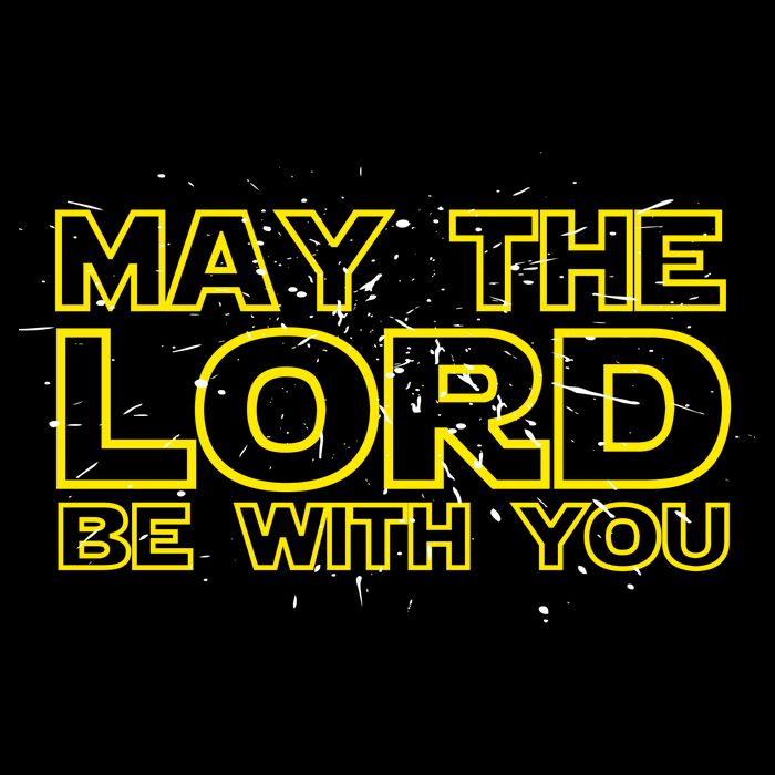 May The Lord Be With You Kids T-Shirt
