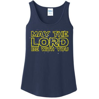 May The Lord Be With You Ladies Essential Tank