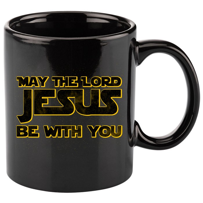 May The Lord Jesus Be With You 11oz C Handle Ceramic Mug