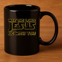 May The Lord Jesus Be With You 11oz C Handle Ceramic Mug