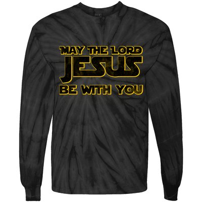 May The Lord Jesus Be With You Tie-Dye Long Sleeve Shirt