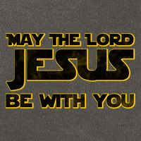 May The Lord Jesus Be With You Cotton Canvas Backpack