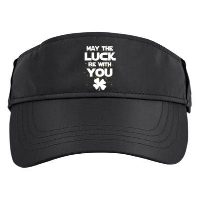 May The Luck Be With You Irish Parody Adult Drive Performance Visor