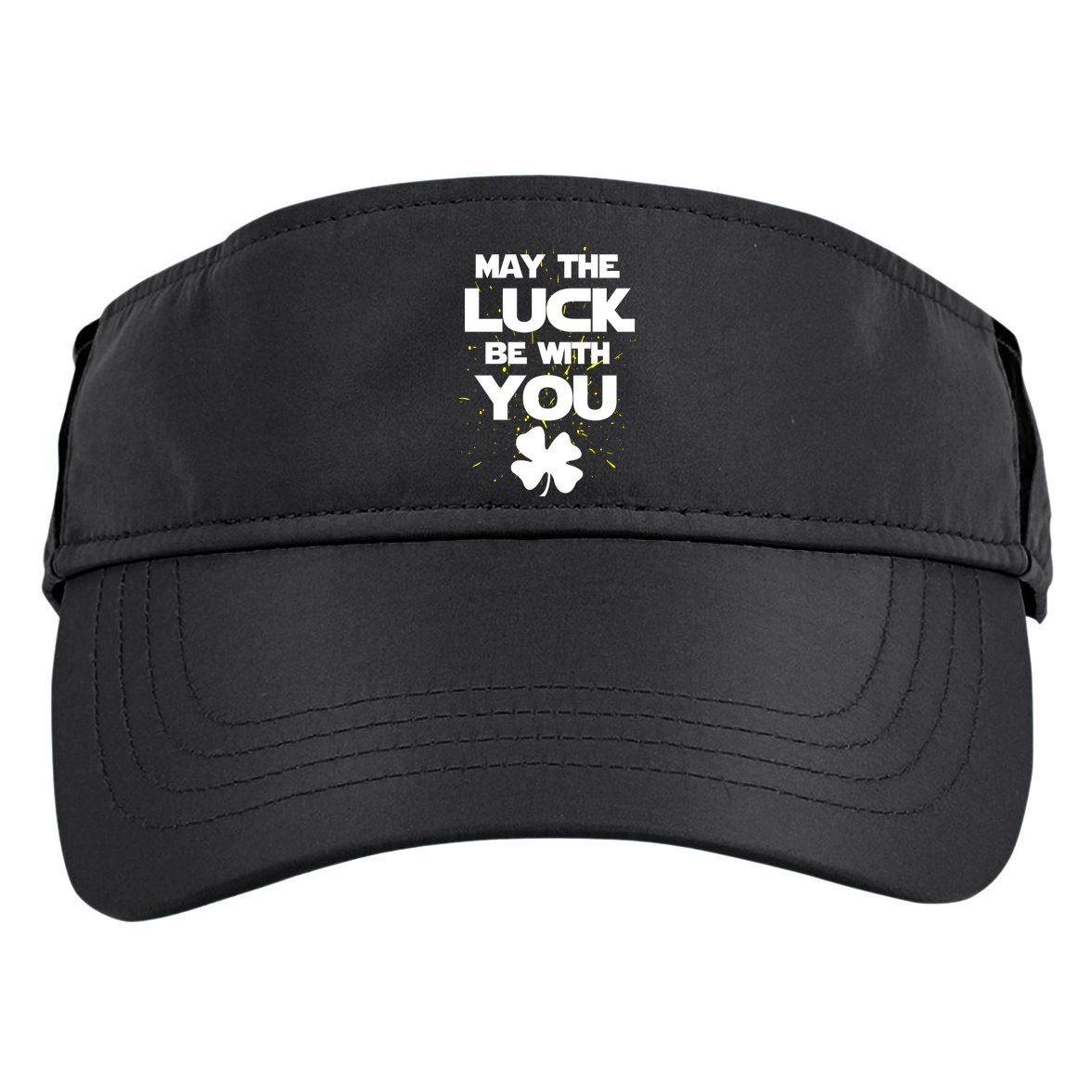 May The Luck Be With You Irish Parody Adult Drive Performance Visor