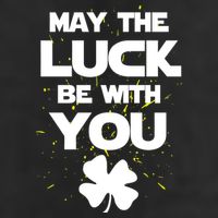 May The Luck Be With You Irish Parody Adult Drive Performance Visor