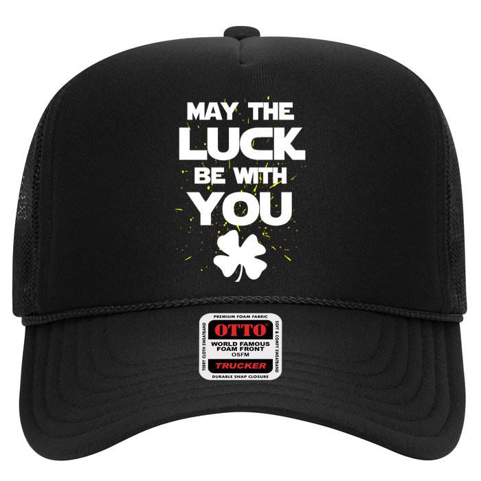 May The Luck Be With You Irish Parody Trucker Hat