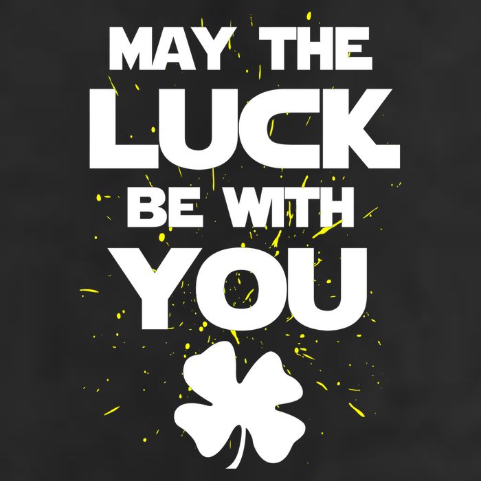 May The Luck Be With You Irish Parody Trucker Hat