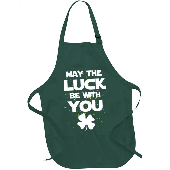 May The Luck Be With You Irish Parody Apron