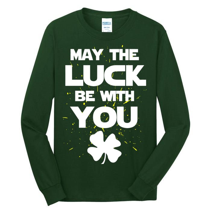 May The Luck Be With You Irish Parody Tall Long Sleeve T-Shirt