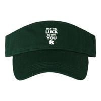 May The Luck Be With You Irish Parody Valucap Bio-Washed Visor