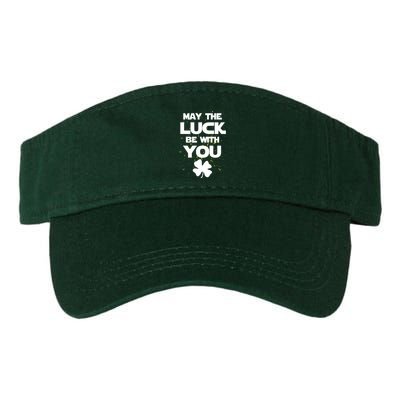 May The Luck Be With You Irish Parody Valucap Bio-Washed Visor