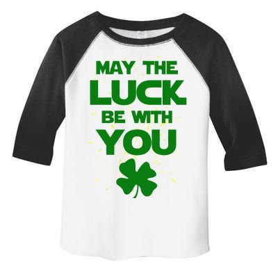 May The Luck Be With You Irish Parody Toddler Fine Jersey T-Shirt