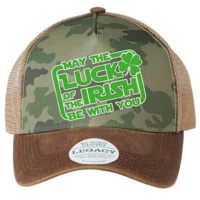 May The Luck Of The Irish Be With You Legacy Tie Dye Trucker Hat