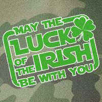 May The Luck Of The Irish Be With You Legacy Tie Dye Trucker Hat