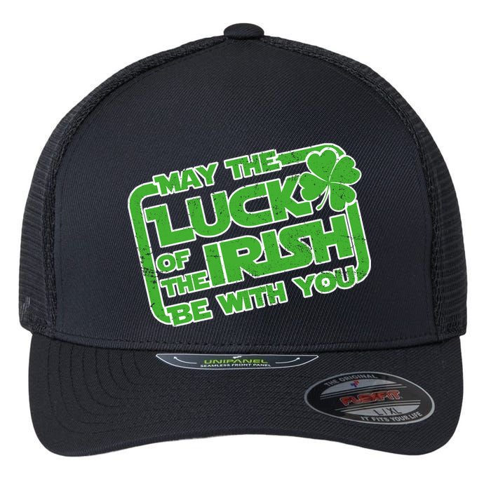 May The Luck Of The Irish Be With You Flexfit Unipanel Trucker Cap