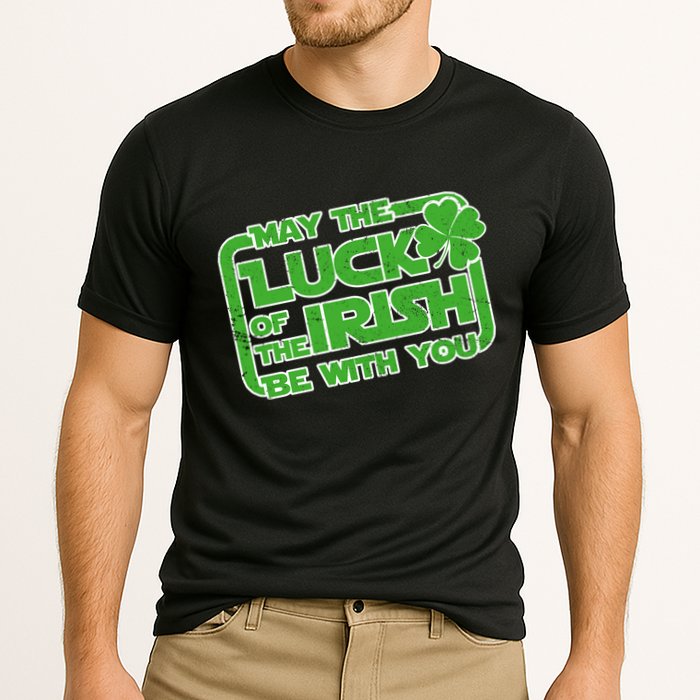 May The Luck Of The Irish Be With You Performance Shirt