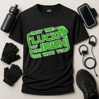 May The Luck Of The Irish Be With You Performance Shirt