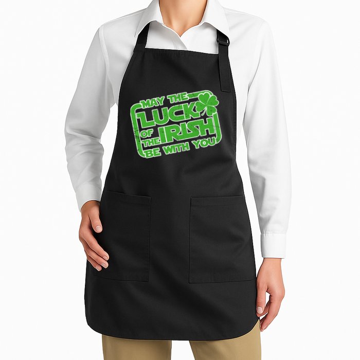 May The Luck Of The Irish Be With You Apron