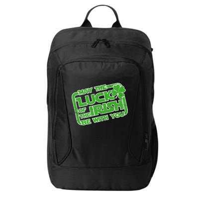 May The Luck Of The Irish Be With You City Backpack