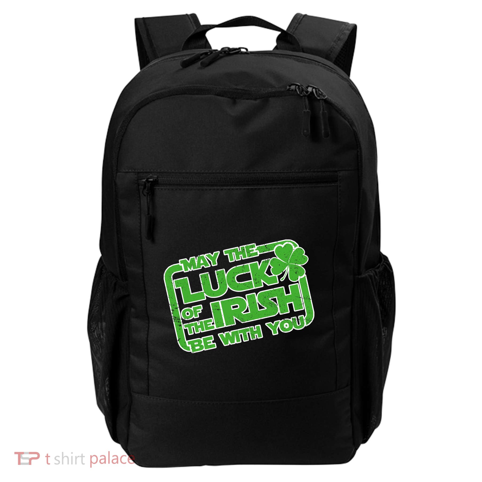 May The Luck Of The Irish Be With You Daily Commute Backpack