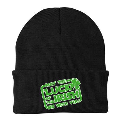 May The Luck Of The Irish Be With You Beanie