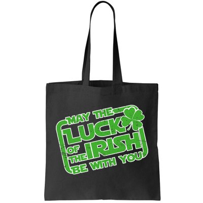 May The Luck Of The Irish Be With You Tote Bag