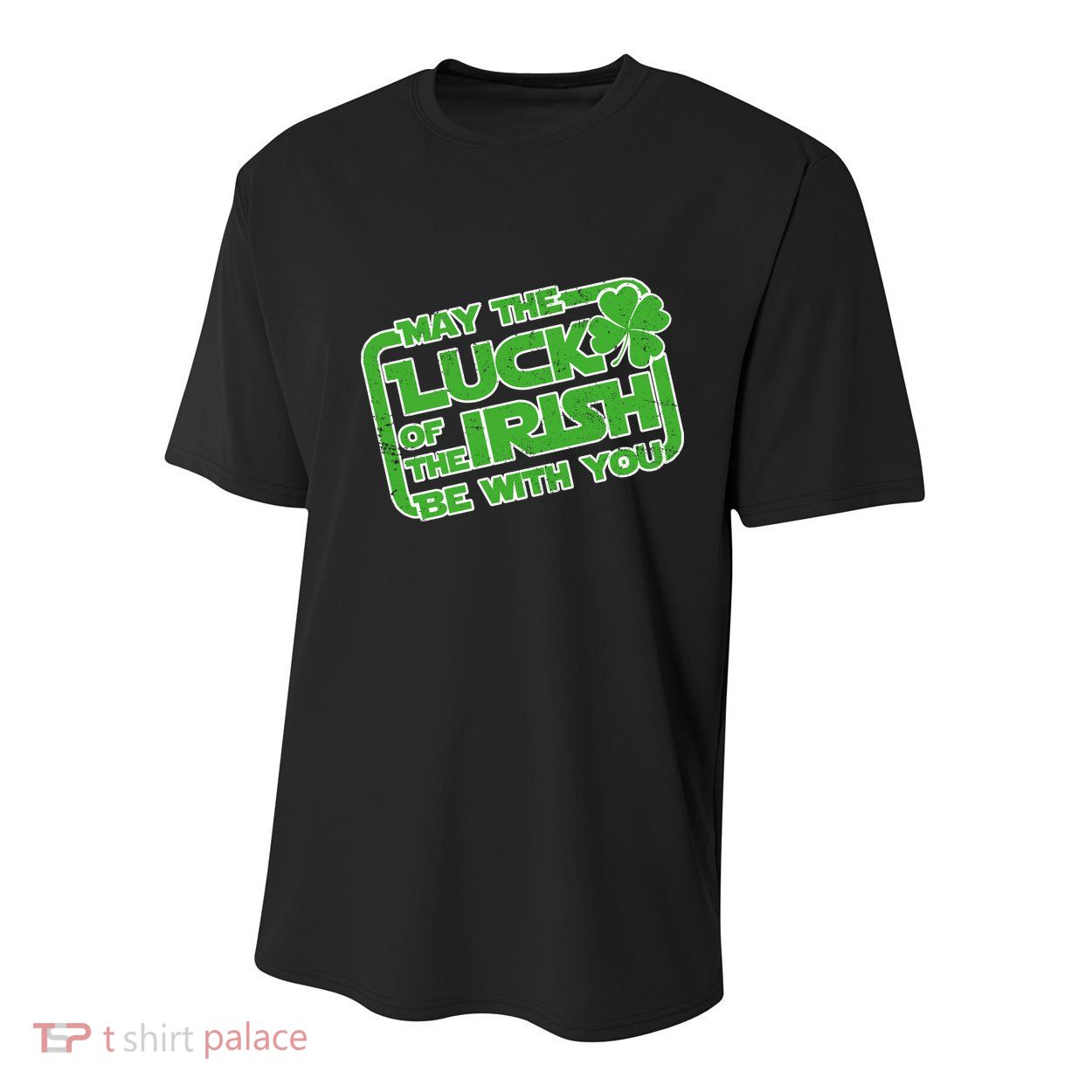 May The Luck Of The Irish Be With You Youth Performance Sprint T-Shirt