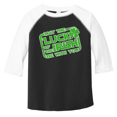 May The Luck Of The Irish Be With You Toddler Fine Jersey T-Shirt