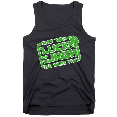 May The Luck Of The Irish Be With You Tank Top
