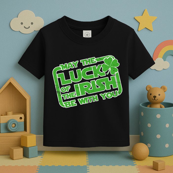 May The Luck Of The Irish Be With You Toddler T-Shirt