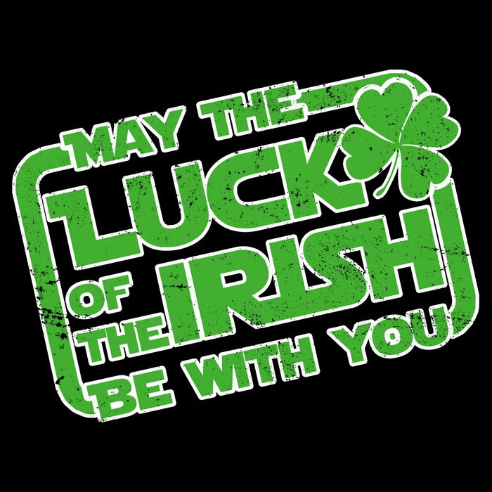 May The Luck Of The Irish Be With You Wool Snapback Cap