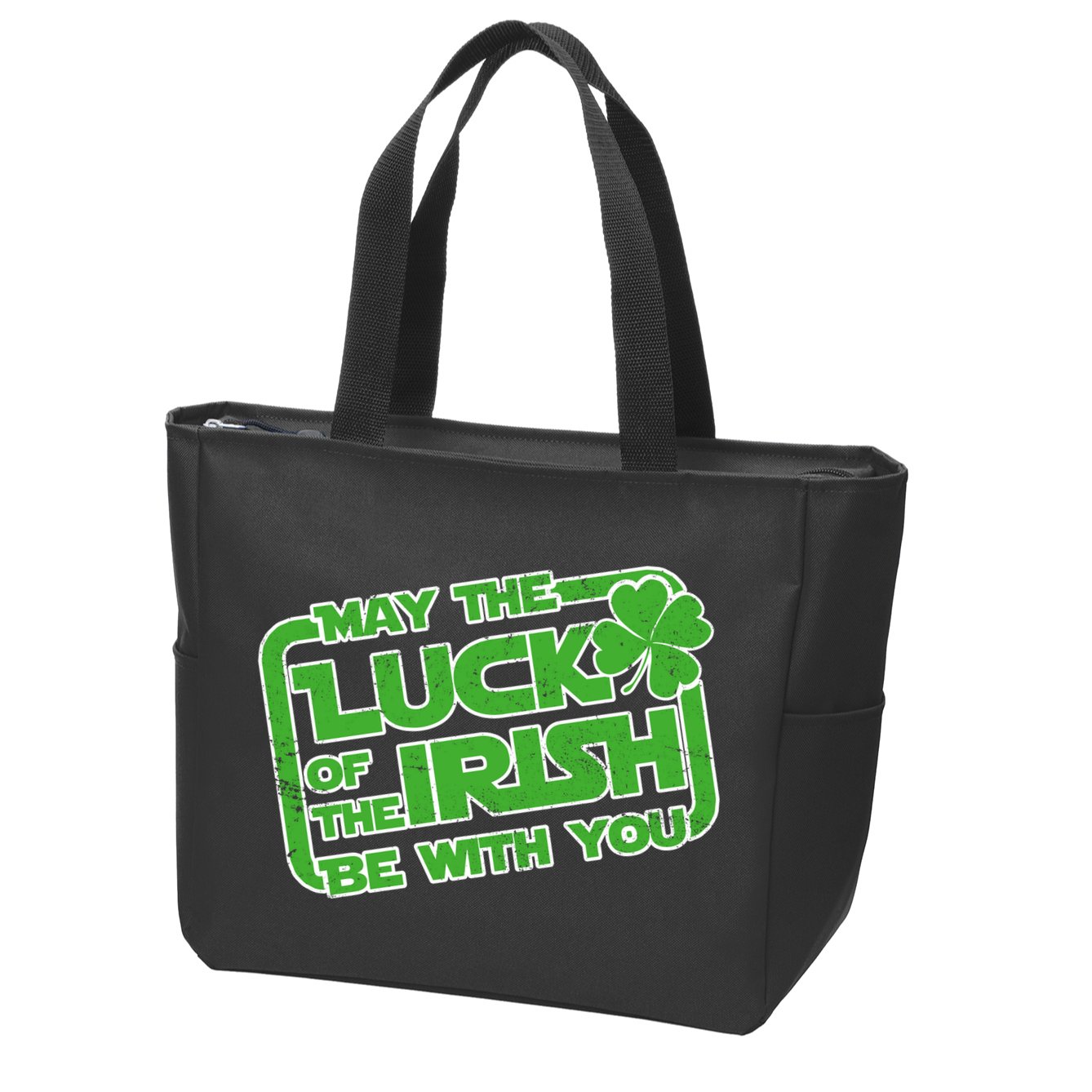 May The Luck Of The Irish Be With You Zip Tote Bag